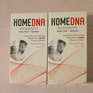HomeDNA Paternity Test Kit 2 Boxes In This Lot
